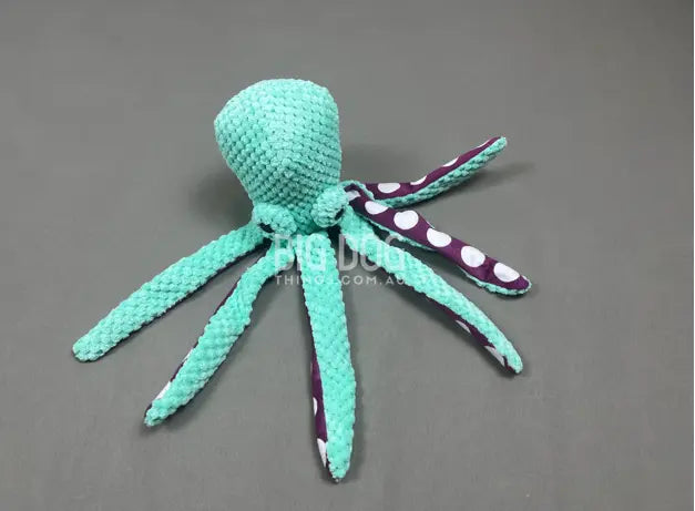 Aqua Octopus dog toy for large breeds – water-safe and fun