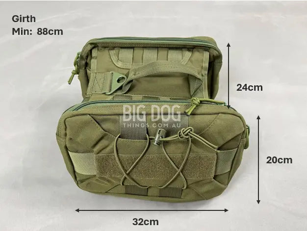 Premium Tactical Dog Backpack BigDogThings.com.au