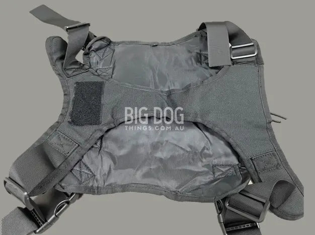 Tactical Dog Backpack with Detachable Velcro Packs BigDogThings.com.au