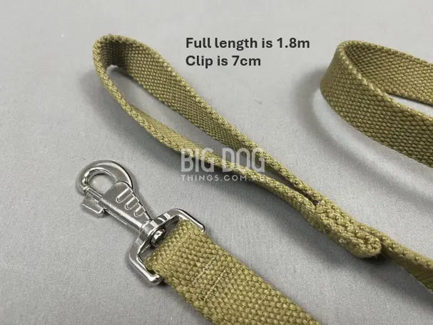 Canvas Dog Lead – Durable and stylish striped lead for dogs