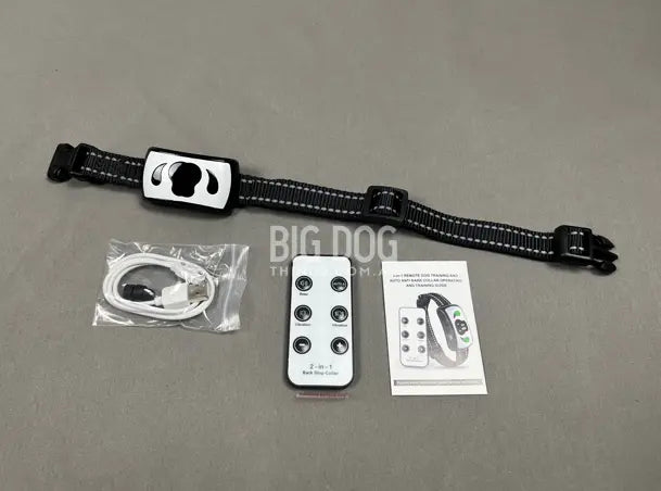 Bark Collar with Remote – Adjustable no-bark training collar for dogs