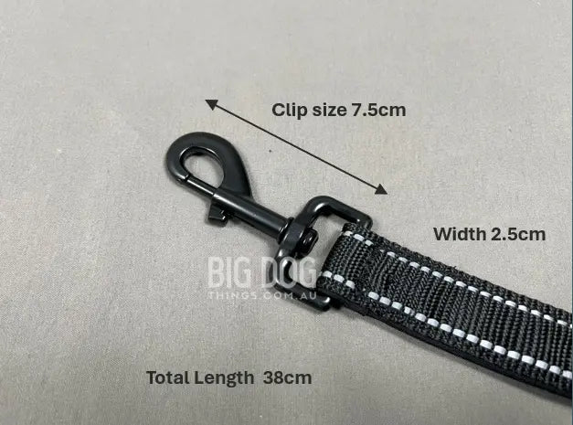 Short Handle Lead – Heavy-duty dog leash for close control and training