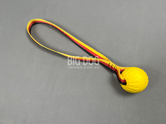 Yellow Ball on a Strap